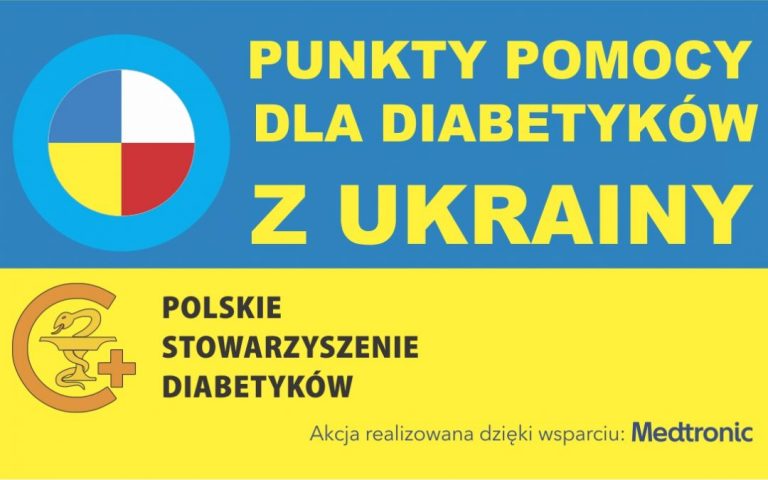 polskie stowarzyszenie diabetyków pomaga ukrainie punkty pomocy