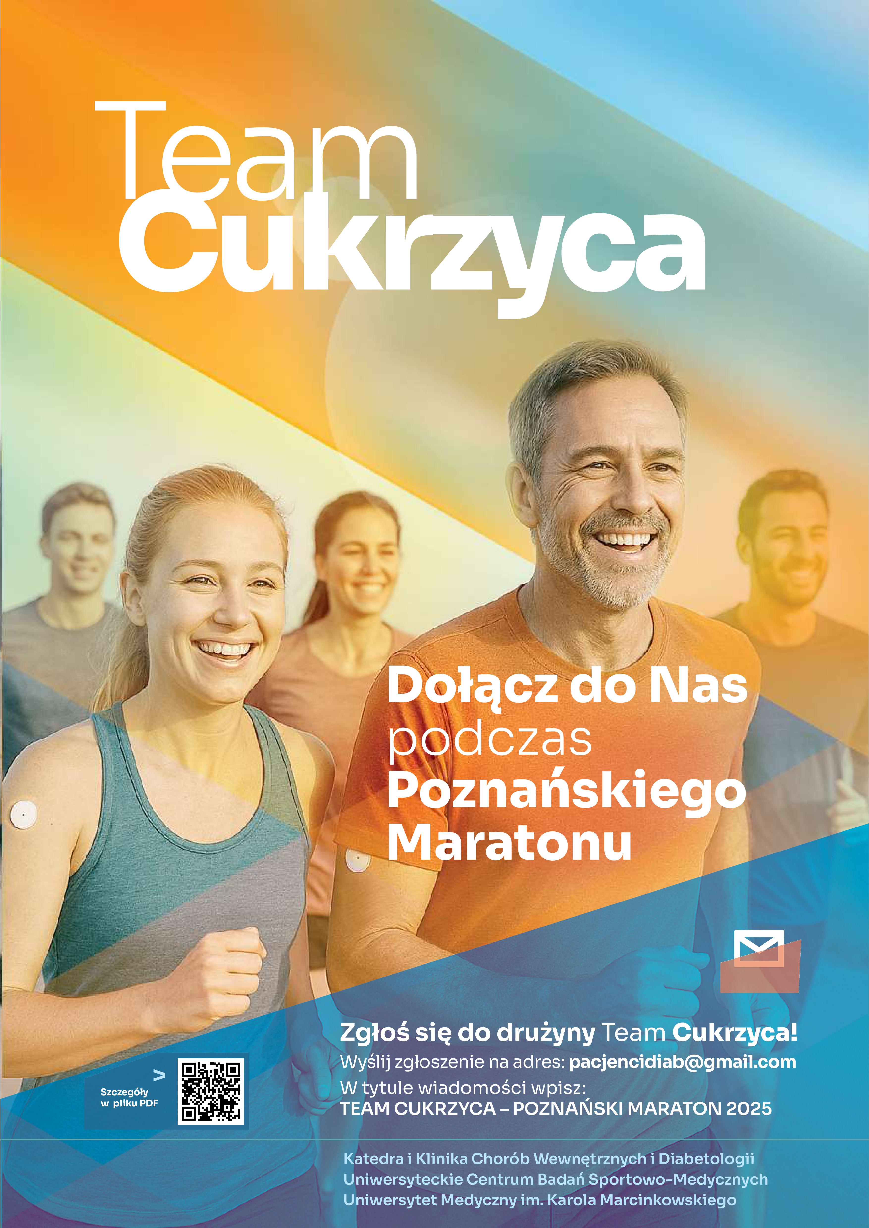 Dołącz do Teamu Cukrzyca podczas 23. Poznańskiego Maratonu!